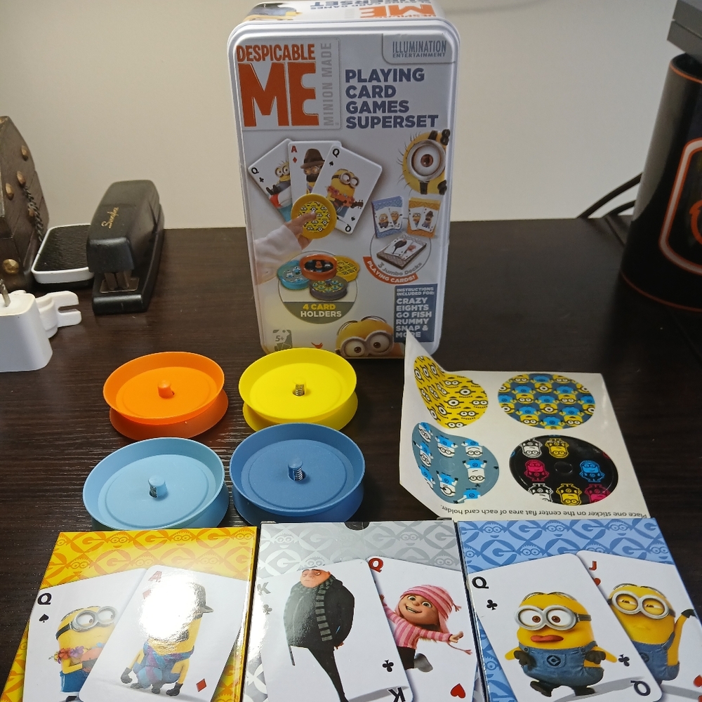 Despicable Me 3 Tin Jumbo Playing cards